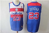 Washington Bullets 23 Michael Jordan Blue Nike College Basketball Jersey,baseball caps,new era cap wholesale,wholesale hats